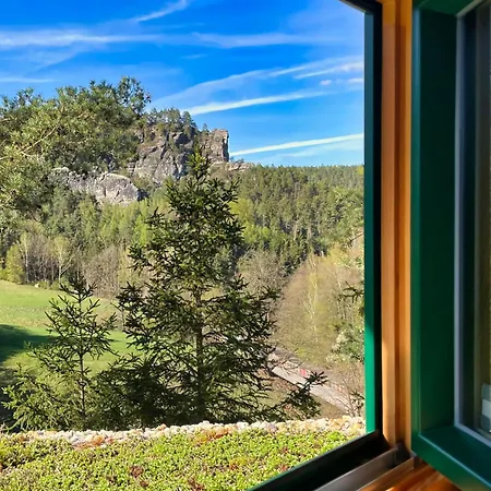 Siebenschlaefer Im Sandsteinidyll Prázdninový dům *